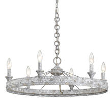 Golden 7856-6 OY - Ferris 6 Light Chandelier